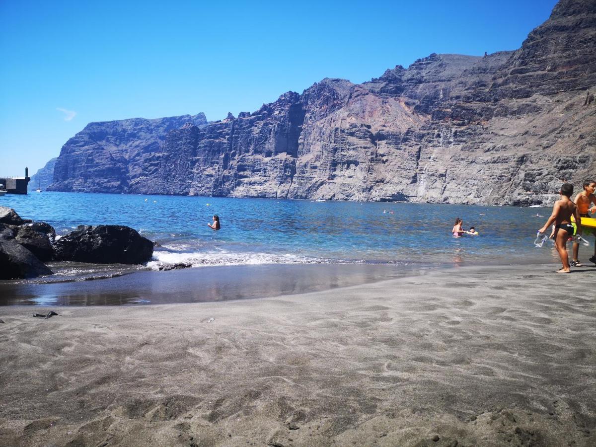 Romantic Retreat With Marine View Acantilado de los Gigantes Luaran gambar