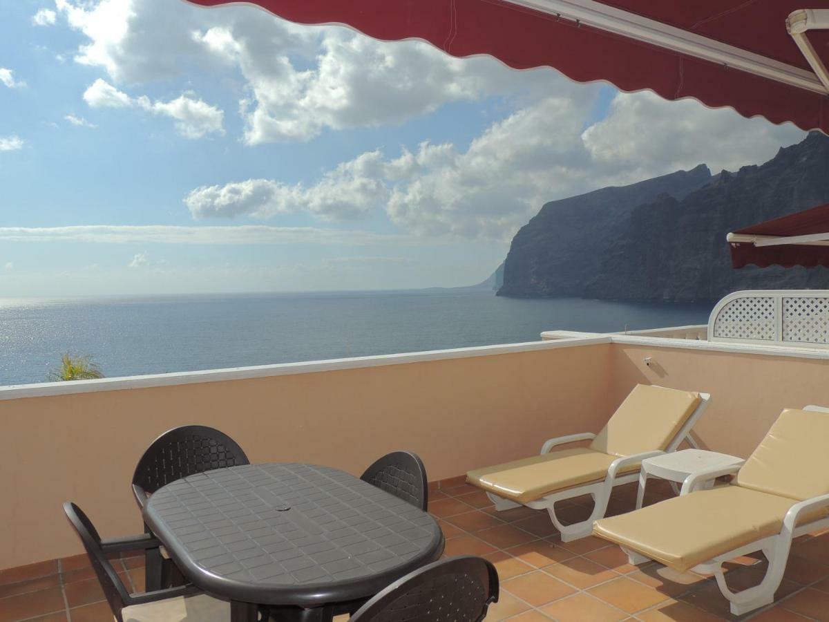 Romantic Retreat With Marine View Acantilado de los Gigantes Luaran gambar