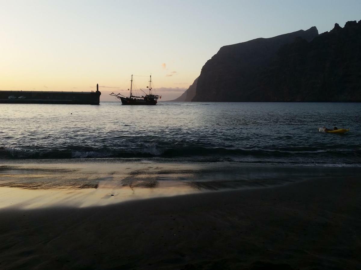 Romantic Retreat With Marine View Acantilado de los Gigantes Luaran gambar