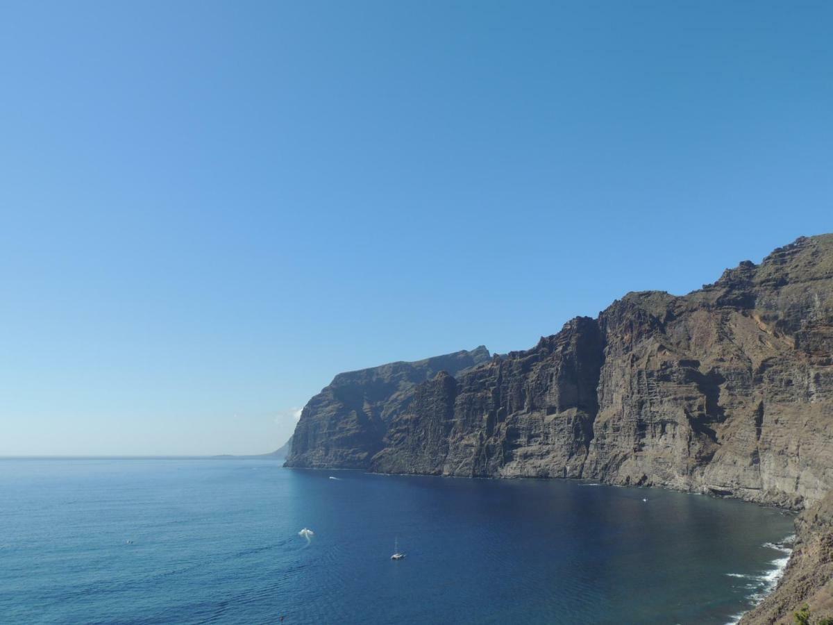 Romantic Retreat With Marine View Acantilado de los Gigantes Luaran gambar