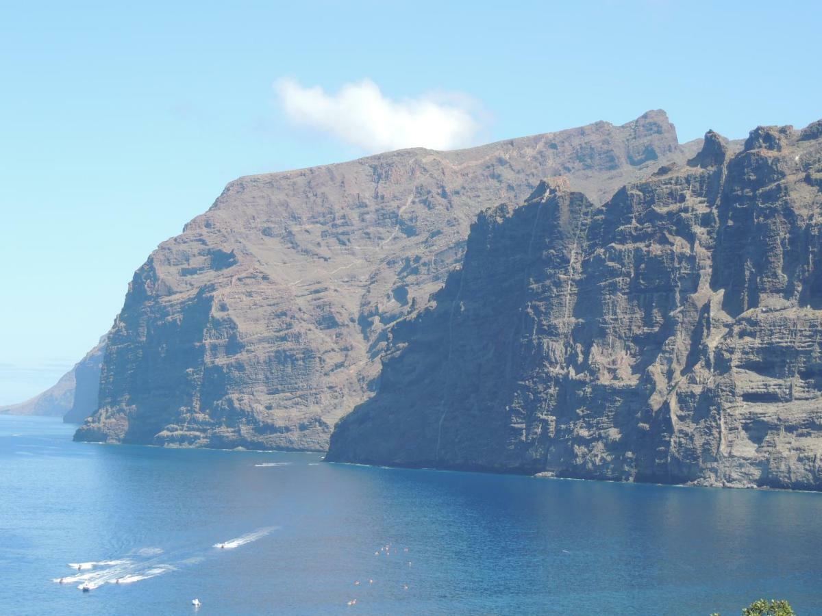 Romantic Retreat With Marine View Acantilado de los Gigantes Luaran gambar